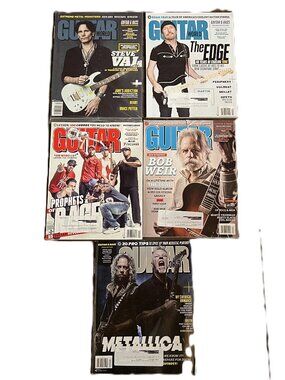 Guitar World Magazine Back Issues: Sept, Oct, Nov, Dec, Holiday 2016